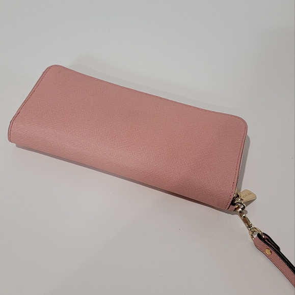 Michael Kors Pink Zipper Wallet - Picture 7 of 7